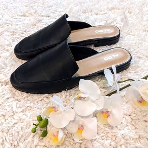 Aldo Jovanna black slip-on loafers